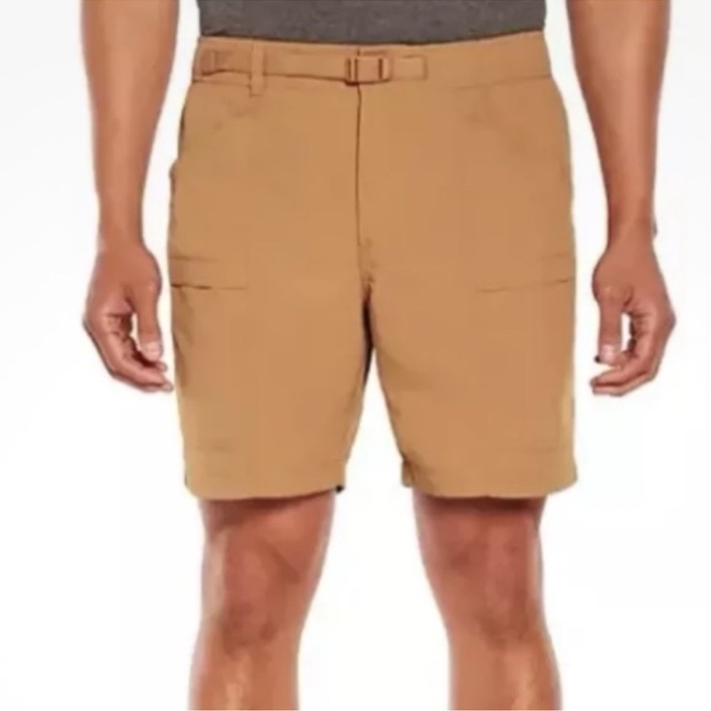 Eddie Bauer Men's Ripstop Tech Shorts - Brown sugar Size Small